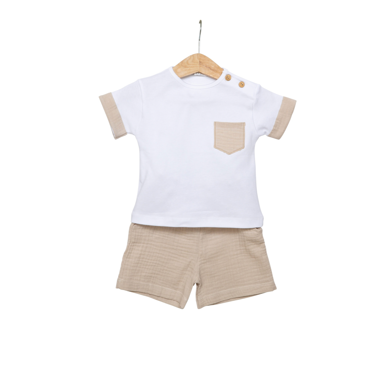 T-shirt en shortje Charles - Living Nature